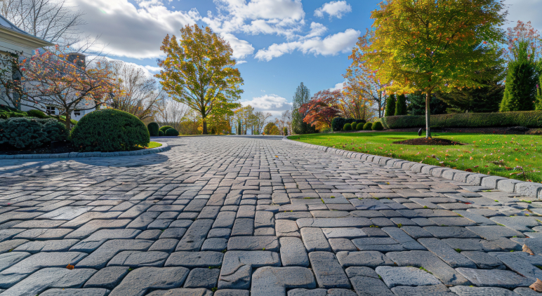 Driveway in New Hampshire and Vermont