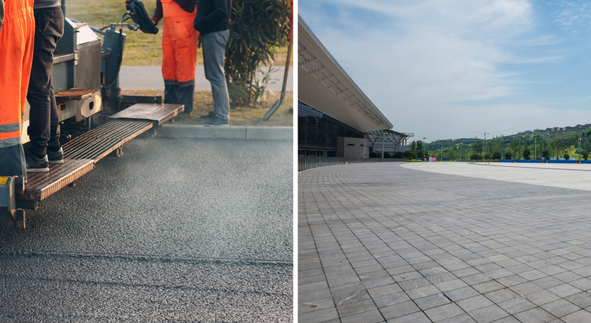 Benefits of Asphalt Paving vs. Concrete Paving